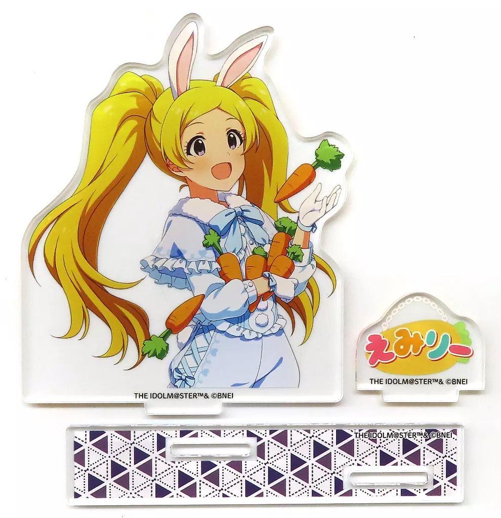 エミリー・スチュアート アクリルジオラマ 耳としっぽver. 「アイドルマスター ミリオンライブ! シアターデイズ 7th Anniversary in AKIHABARA ～秋葉原っぱフェスティバル～」