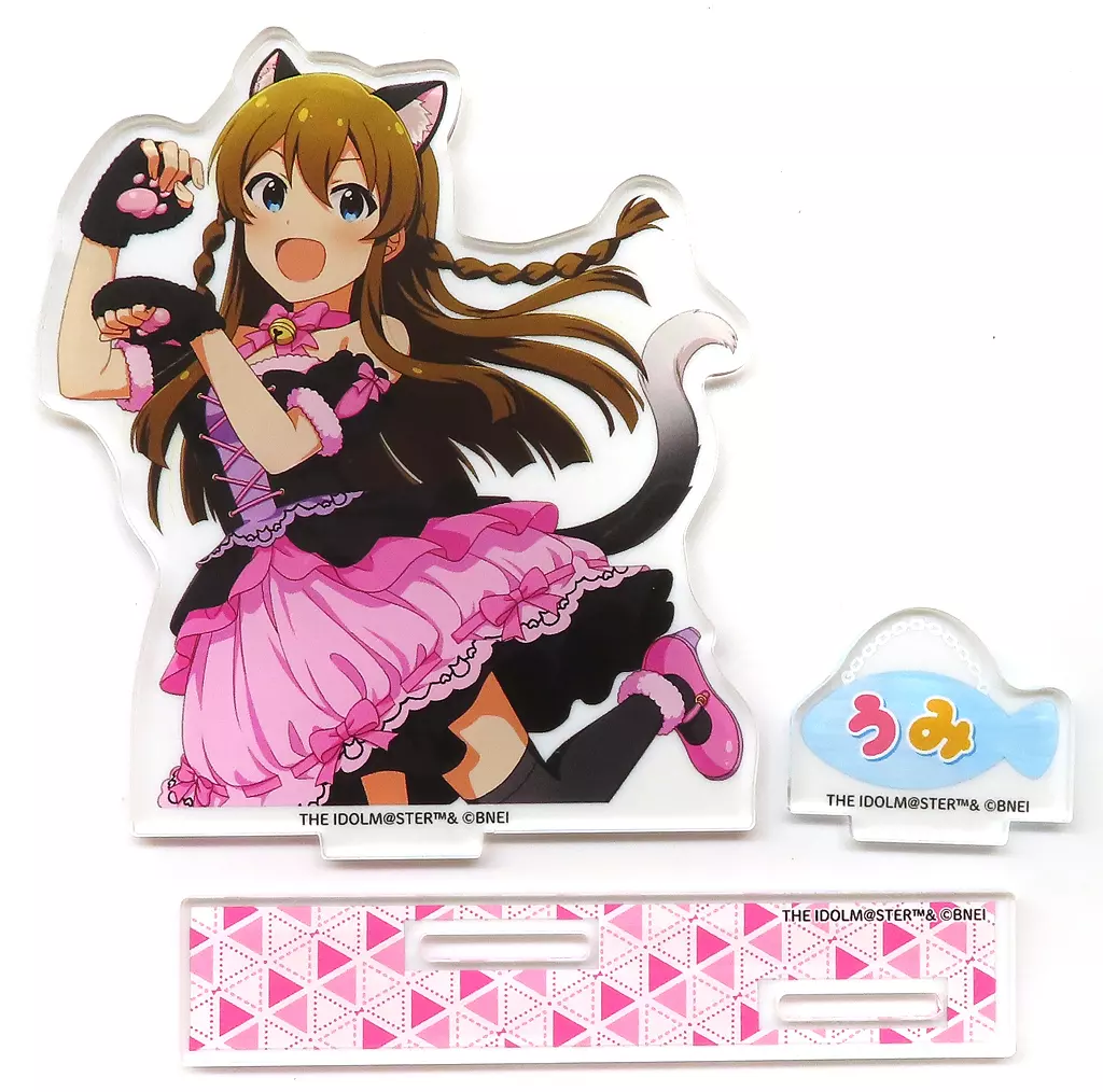 高坂海美 アクリルジオラマ 耳としっぽver. 「アイドルマスター ミリオンライブ! シアターデイズ 7th Anniversary in AKIHABARA ～秋葉原っぱフェスティバル～」