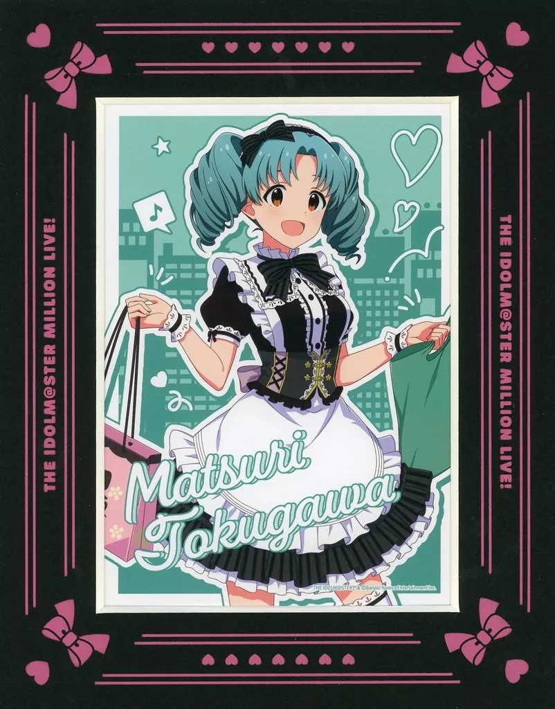 徳川まつり キャラファインマット 秋葉原っぱフェスティバル 描き下ろし ver. 「アイドルマスター ミリオンライブ! シアターデイズ 7th Anniversary in AKIHABARA ～秋葉原っぱフェスティバル～」