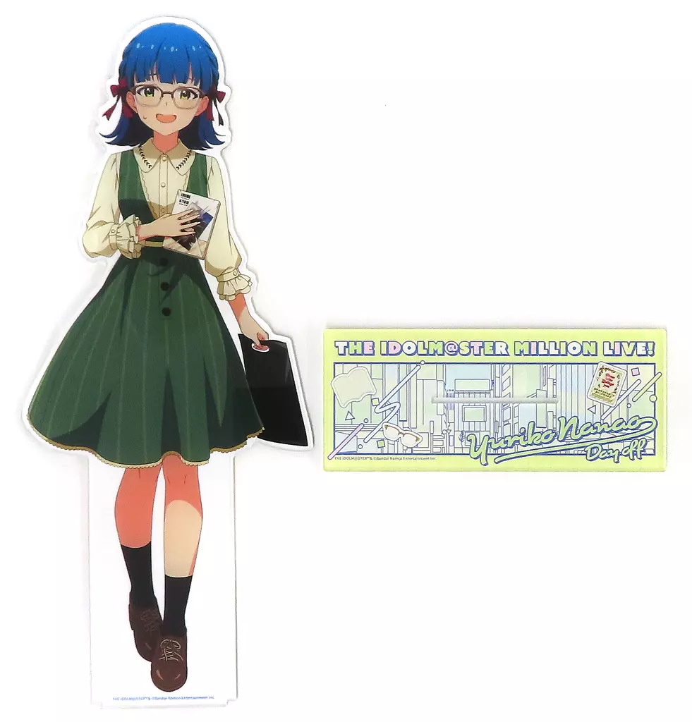 七尾百合子 超デカアクリルスタンド 秋葉原っぱフェスティバル 描き下ろし ver. 「アイドルマスター ミリオンライブ! シアターデイズ 7th Anniversary in AKIHABARA ～秋葉原っぱフェスティバル～」