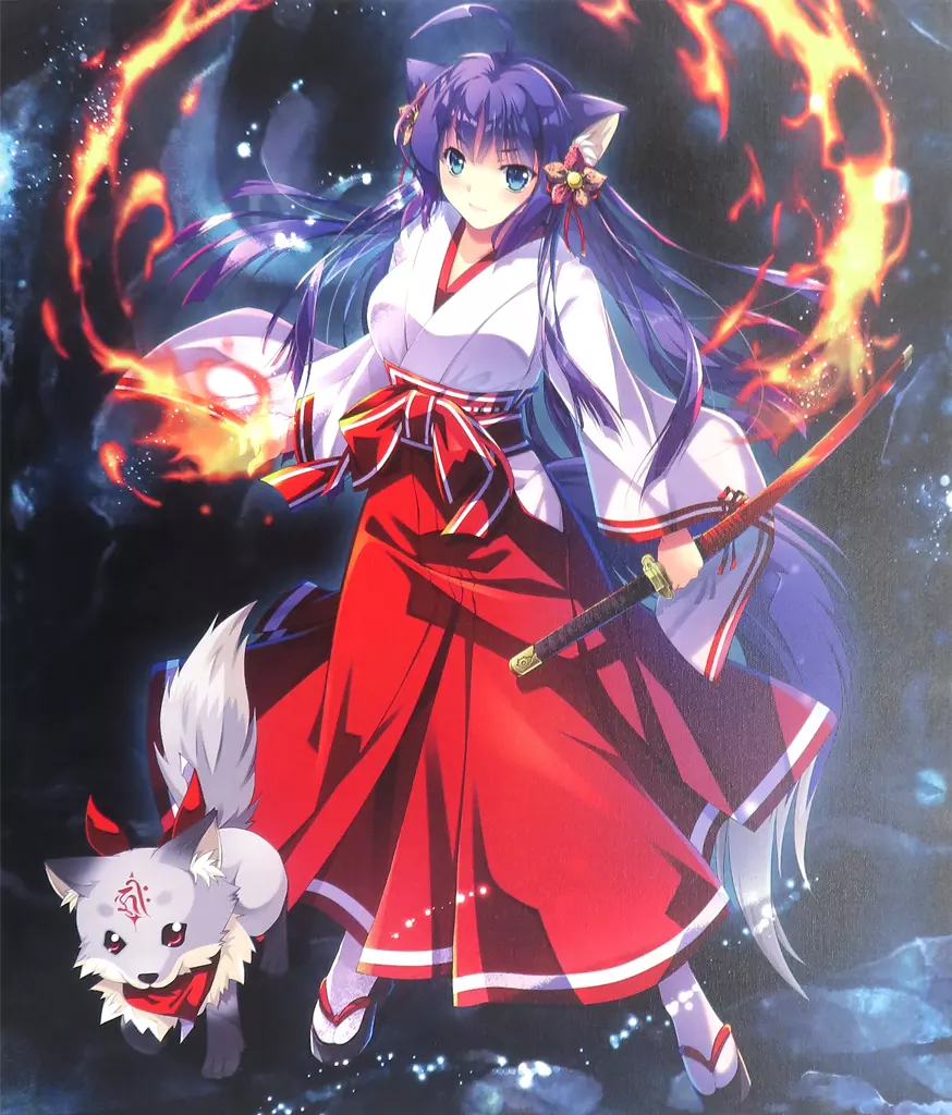 雑貨　[単品] メインビジュアル キャンバスボード 「神楽創世記-久遠- 発売記念グッズセット」
