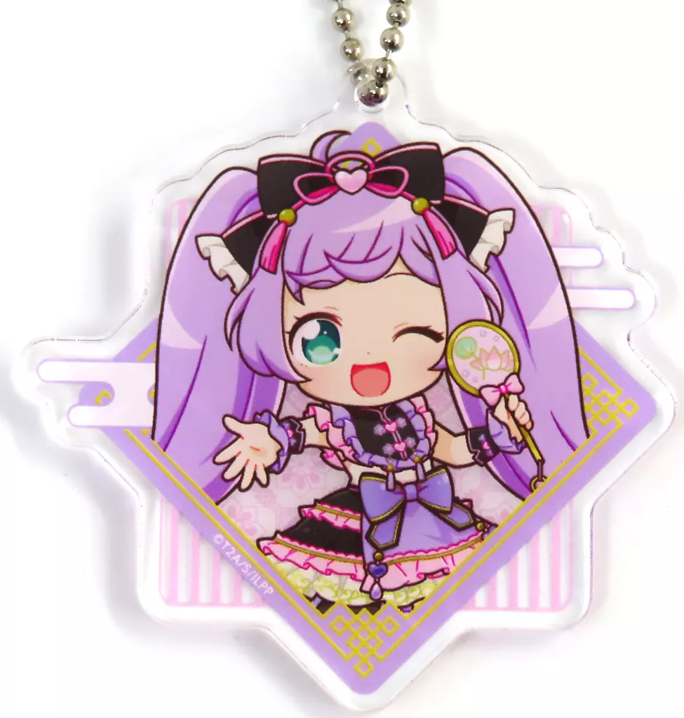 真中らぁら アクリル 「まるくじ アイドルランドプリパラ チャイナゴシックコーデ ちびキャラVer.」 中吉-2
