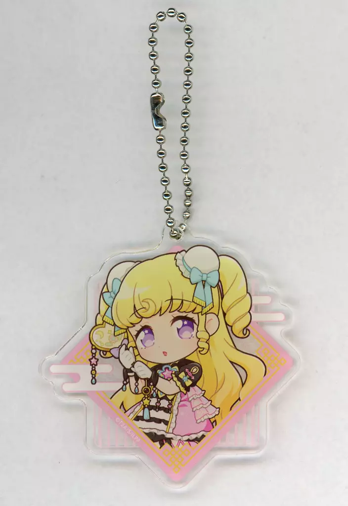 夢川ゆい アクリル 「まるくじ アイドルランドプリパラ チャイナゴシックコーデ ちびキャラVer.」 中吉-3