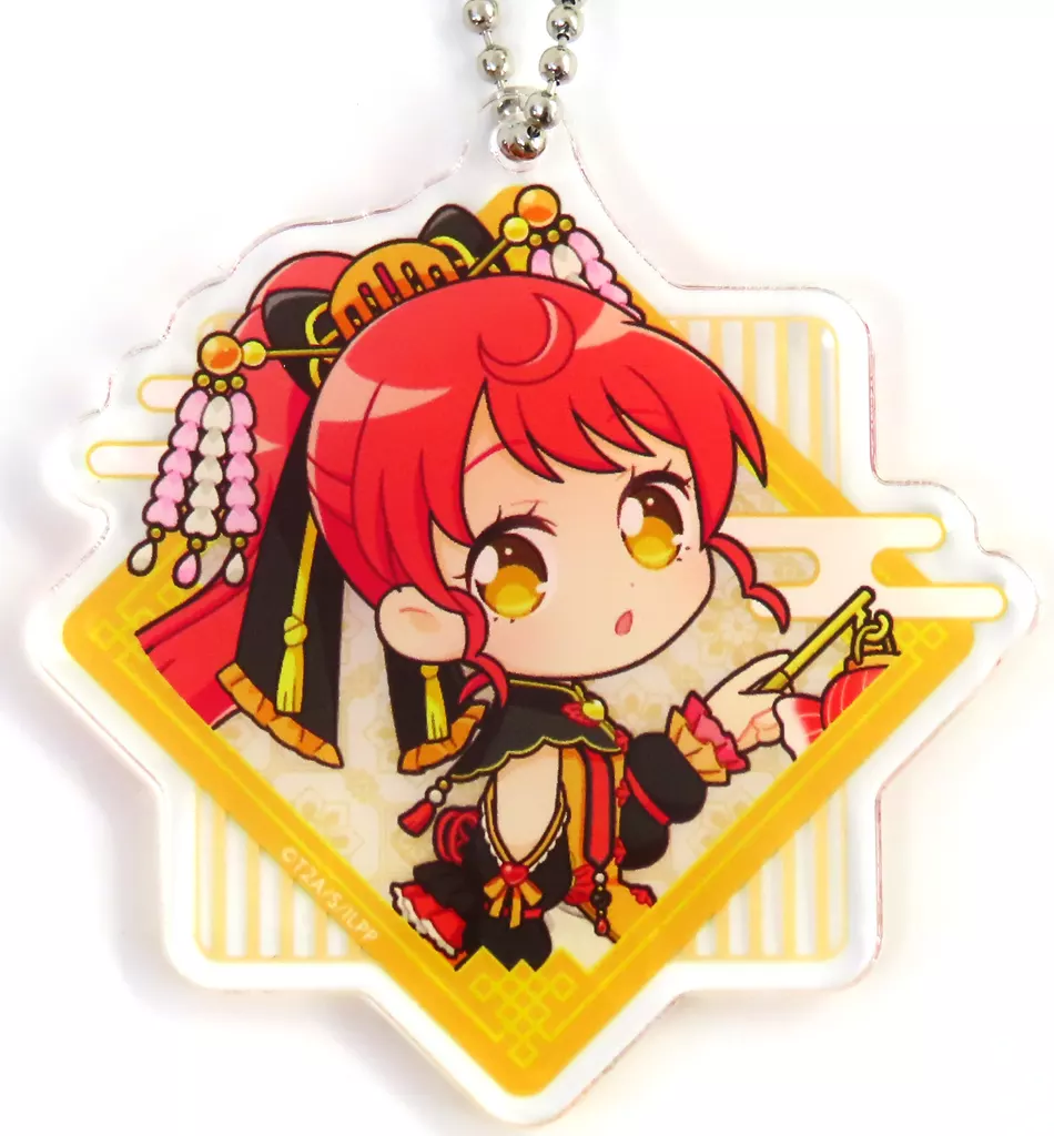 白玉みかん アクリル 「まるくじ アイドルランドプリパラ チャイナゴシックコーデ ちびキャラVer.」 中吉-7