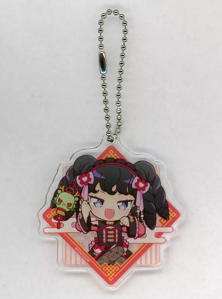 ガァルル アクリル 「まるくじ アイドルランドプリパラ チャイナゴシックコーデ ちびキャラVer.」 中吉-8