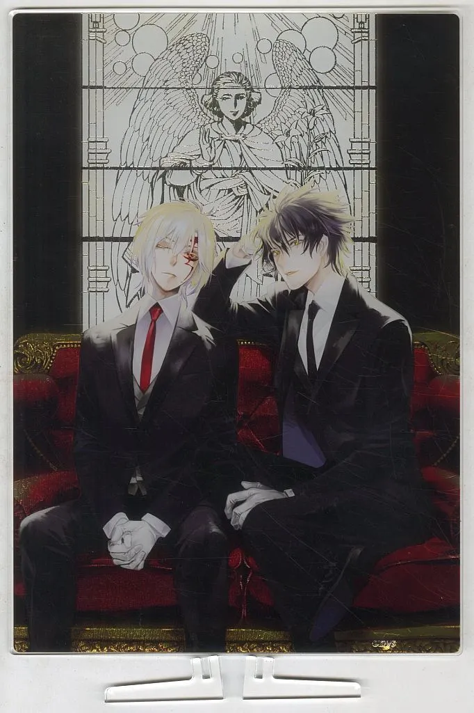 アレン・ウォーカー&ネア 箔入りアクリルアート 「D.Gray-man 原画展~星野桂の世界展~」