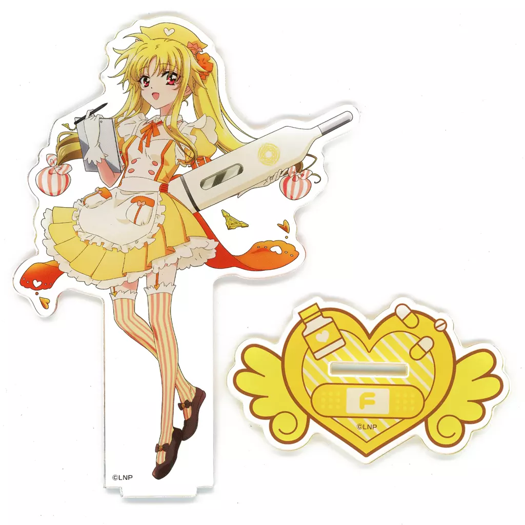 フェイト・テスタロッサ 描き下ろしBIGアクリルスタンド ナースver. 「魔法少女リリカルなのはシリーズ×ドン・キホーテ」