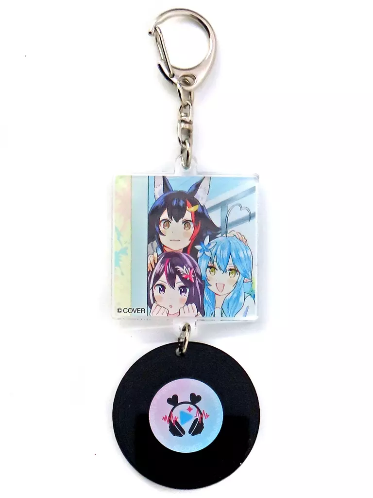 AZKi＆大神ミオ＆雪花ラミィ(センパイ。) レコード風 「バーチャルYouTuber ホロライブ hololive × HoneyWorks」