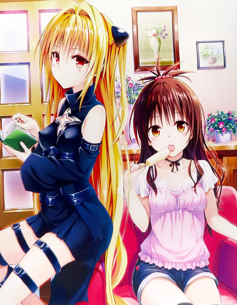 To LOVEる　とらぶる　15周年記念原画展 キャンバスアート　美柑集合 Amazon.co.jp: To LOVEる とらぶる 15周年記念原画展 キャンバス
