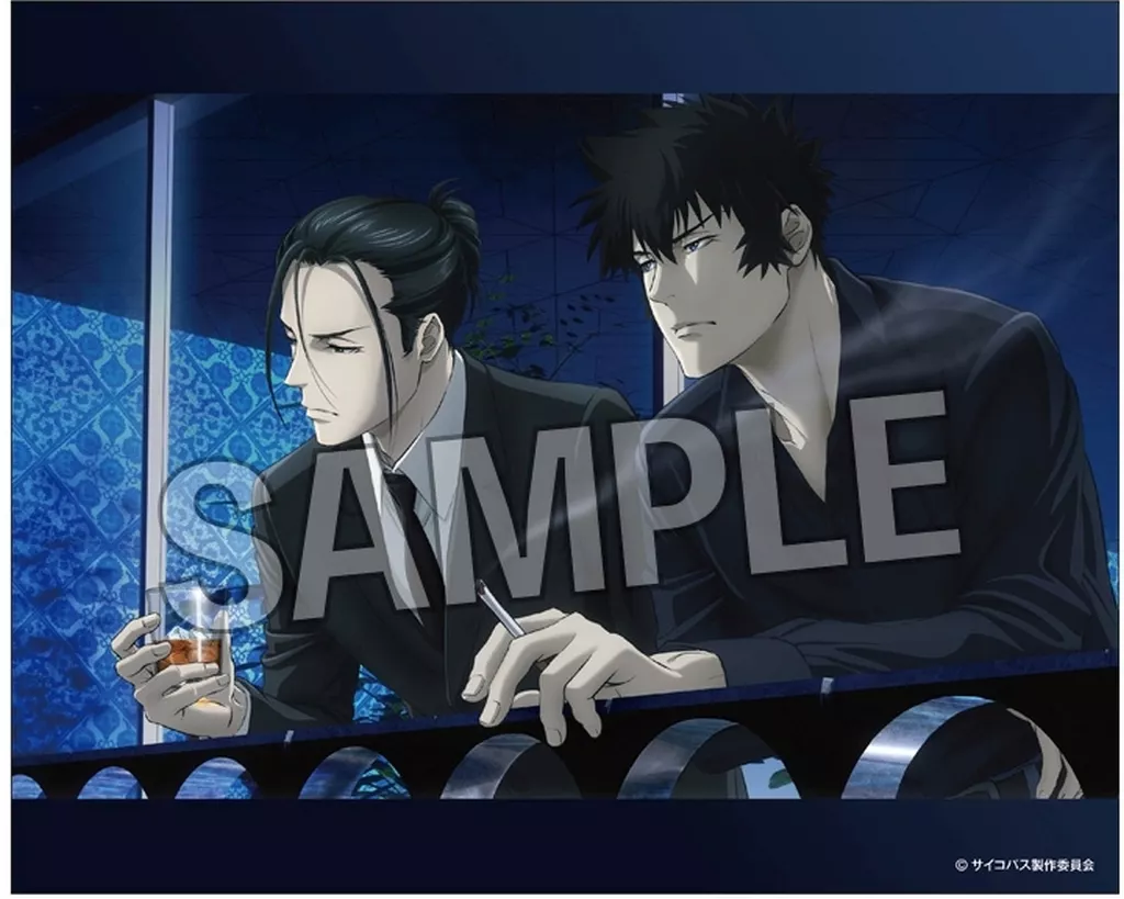PSYCHO-PASS 狡噛慎也 宜野座伸元 キャンバスアート PSYCHO-PASS サイコパス】グラフィックアートキャンバス「宜野座 伸元