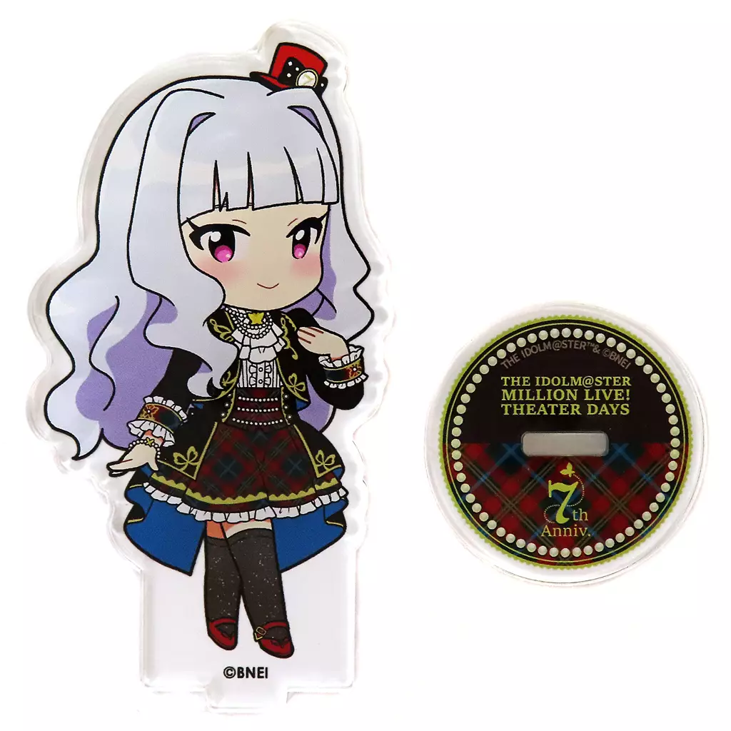 四条貴音 ちびキャラアクリルスタンド ブライテスト・ショーケースver. 「アイドルマスター ミリオンライブ! シアターデイズ 7th Anniversary in AKIHABARA ~秋葉原っぱフェスティバル~」