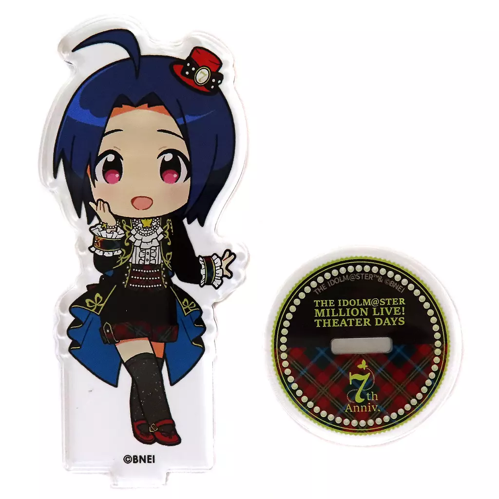 三浦あずさ ちびキャラアクリルスタンド ブライテスト・ショーケースver. 「アイドルマスター ミリオンライブ! シアターデイズ 7th Anniversary in AKIHABARA ～秋葉原っぱフェスティバル～」