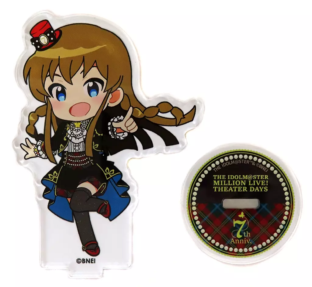 高坂海美 ちびキャラアクリルスタンド ブライテスト・ショーケースver. 「アイドルマスター ミリオンライブ! シアターデイズ 7th Anniversary in AKIHABARA ～秋葉原っぱフェスティバル～」