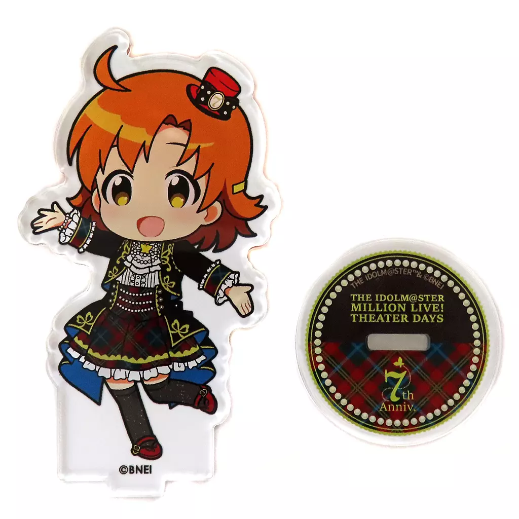 矢吹可奈 ちびキャラアクリルスタンド ブライテスト・ショーケースver. 「アイドルマスター ミリオンライブ! シアターデイズ 7th Anniversary in AKIHABARA ～秋葉原っぱフェスティバル～」