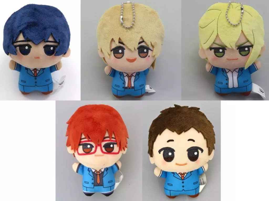 キーホルダー　全5種セット ちびぐるみvol.1 「忘却バッテリー」