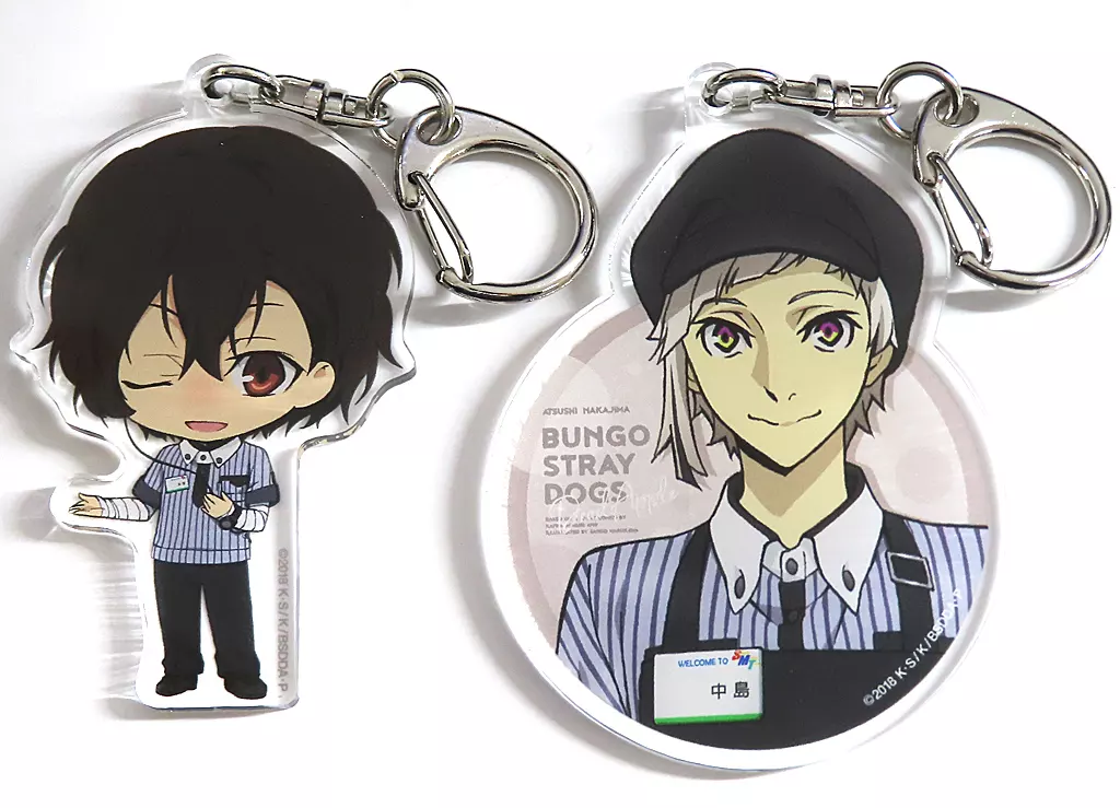 太宰治＆中島敦 アクリルセット 「文豪ストレイドッグス DEAD APPLE」 SMTグッズ