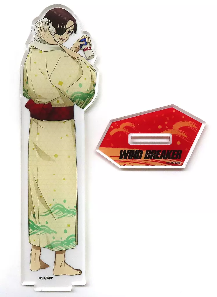 蘇枋隼飛 アクリルフィギュアスタンド お風呂ver. 「WIND BREAKER×極楽湯・RAKU SPA ボウフウリンと行く!極楽湯巡回」_image