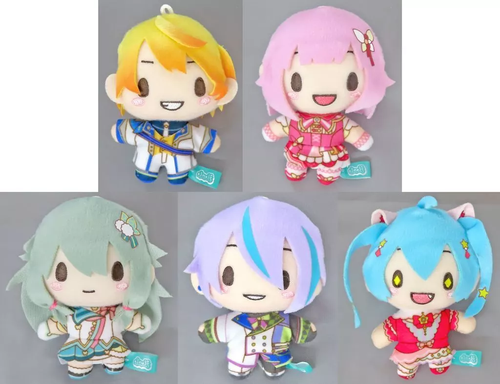全5種セット ふわぷち マスコット“ワンダーランズ×ショウタイム”～Brand New World～(EX) 「プロジェクトセカイ カラフルステージ! feat. 初音ミク」