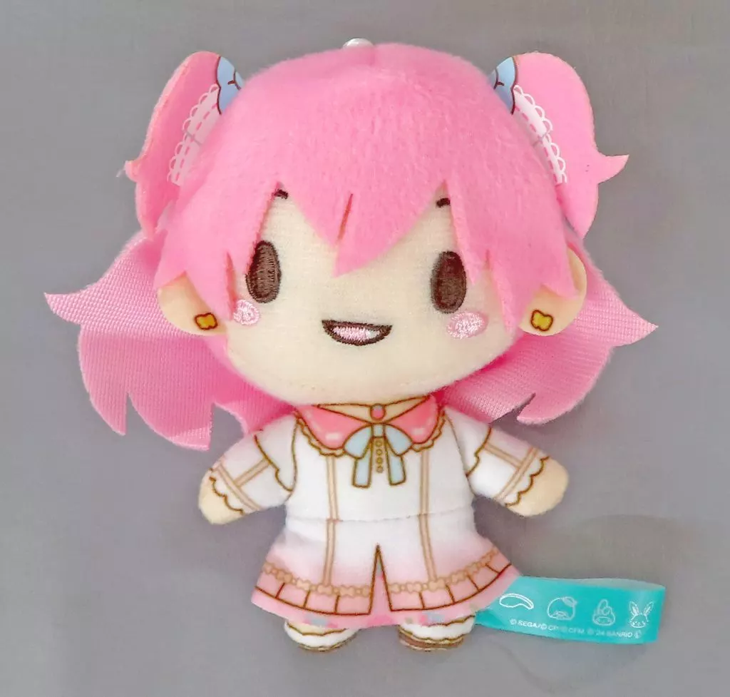 キーホルダー　桃井愛莉 ふわぷち マスコット“MORE MORE JUMP!”(EX) 「プロジェクトセカイ カラフルステージ! feat. 初音ミク×サンリオキャラクターズ」