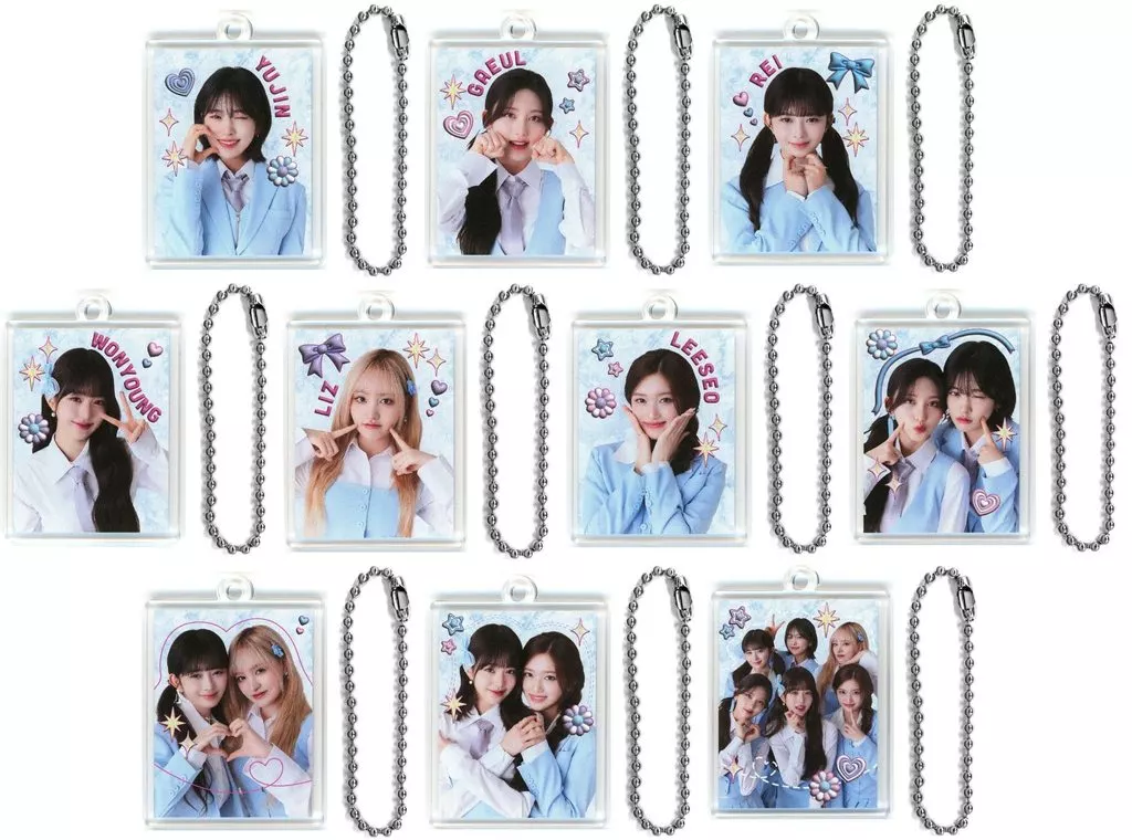 全10種セット 撮りおろしフォトアクリル 「IVE FROM STARSHIP ENTERTAINMENT WITH AMUSE」