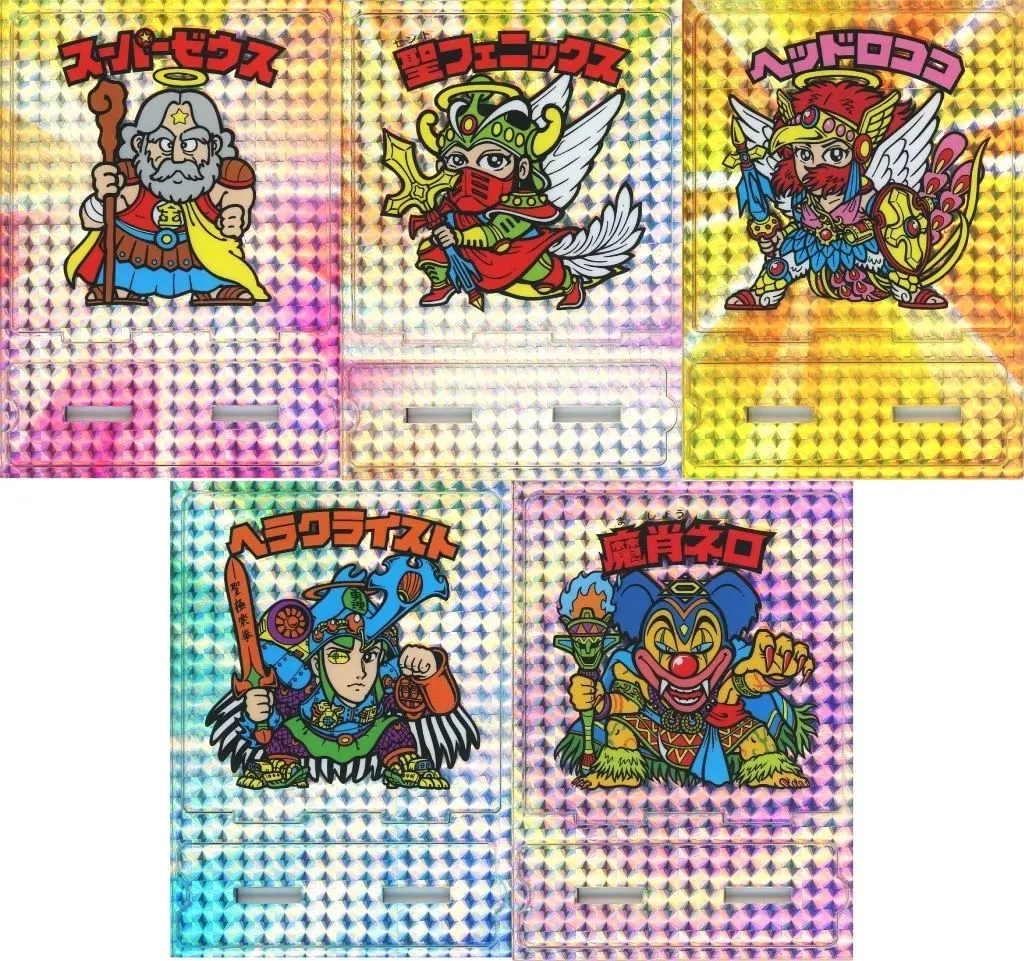 ビックリマン　両面アクリルスタンド　全5種 ビックリマン 両面アクリルスタンド 5種コンプリートセット