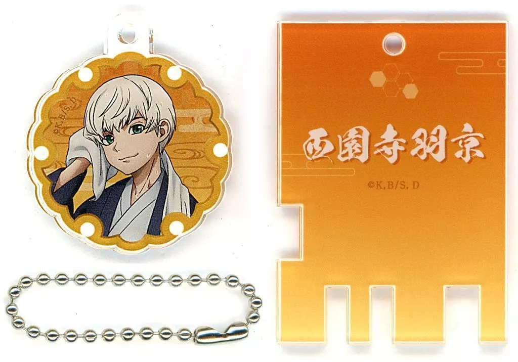 西園寺羽京 「Dr.STONE×極楽湯・RAKU SPA SENTO WORLD-セントーワールド- トレーディング銭湯錠風 温泉ver.」