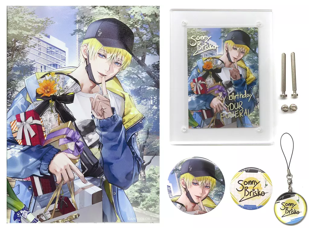 い*♡様 【らくメル便】NIJISANJIENサニー・ブリスコー グッズセット 駿河屋 -<中古>サニー・ブリスコー 誕生日グッズフルセット