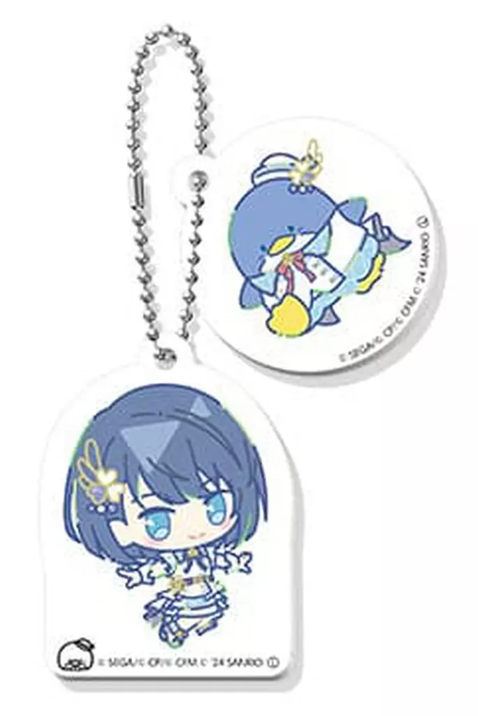 桐谷遥×タキシードサム 「プロジェクトセカイ カラフルステージ! feat.初音ミク×サンリオキャラクターズ カプセルミニキャラWアクリルキーチェーンコレクション Vol.2」