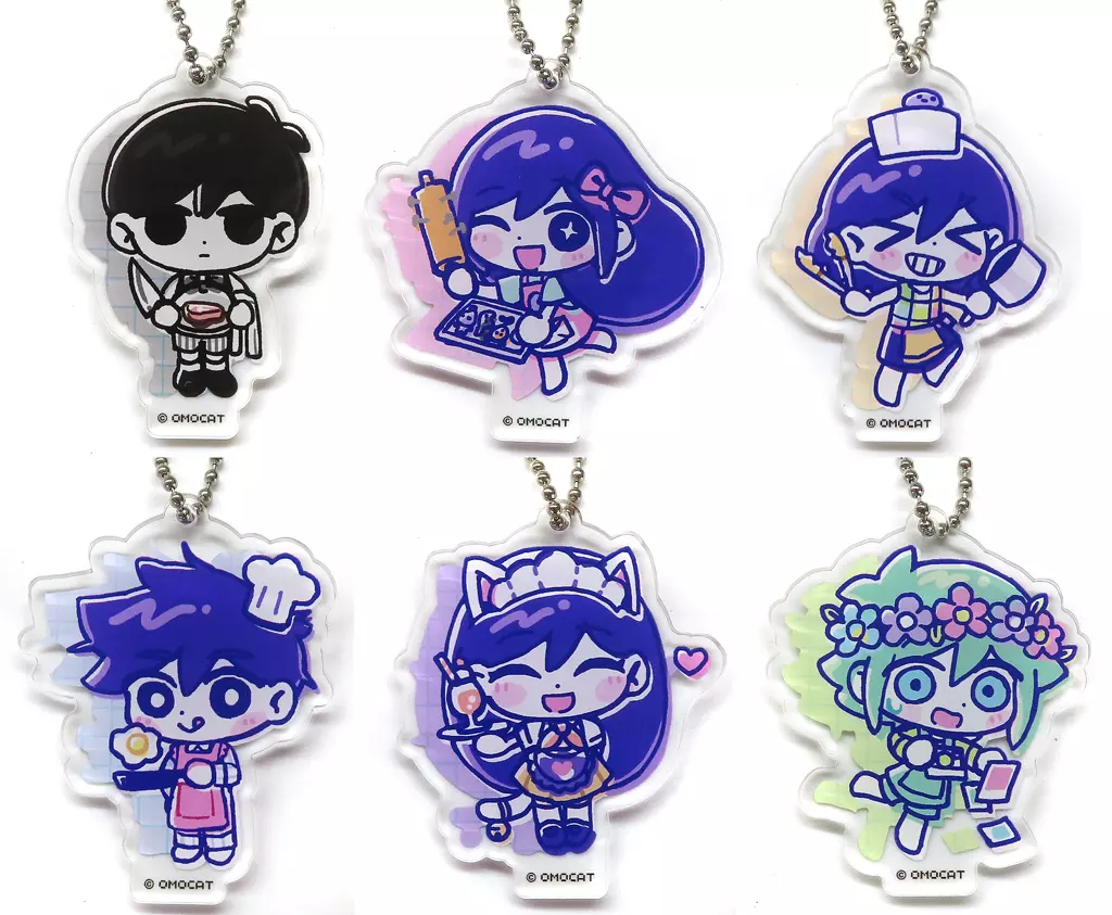 全6種セット 「OMORI Tree Village Cafe トレーディングアクリル」