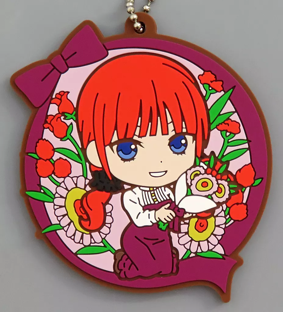 中野二乃(SPECIAL EVENT 2023描きおろし) ラバーチャーム きゅんキャラいらすとれーしょんず 「一番くじ 五等分の花嫁∽ ～五つ子ハネムーン!!～」 I賞