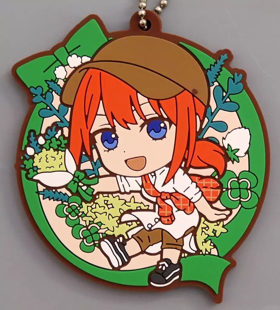 中野四葉(SPECIAL EVENT 2023描きおろし) ラバーチャーム きゅんキャラいらすとれーしょんず 「一番くじ 五等分の花嫁∽ ～五つ子ハネムーン!!～」 I賞