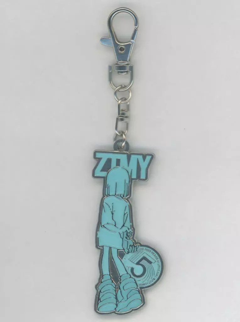 ずっと真夜中でいいのに。 5th キーチェーン にら(スカイブルー) 「ZUTOMAYO “5“ SPECIAL POP-UP STORE」