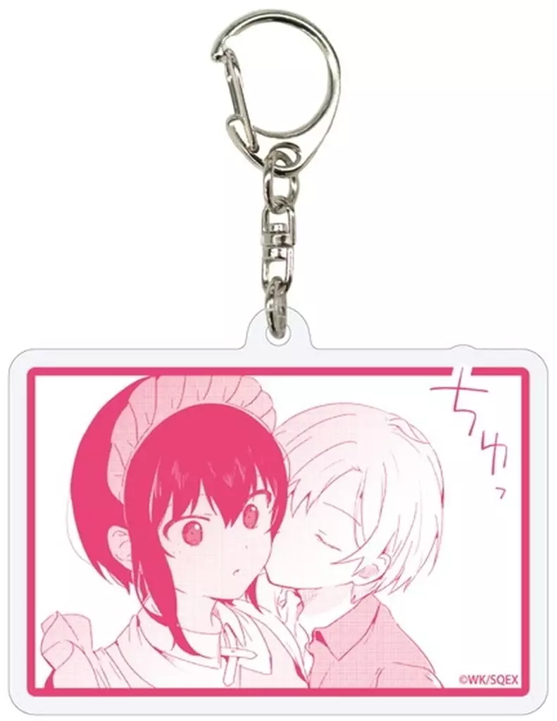 ゆうり＆リリス(ピンク) 「最近雇ったメイドが怪しい アクリル 01」