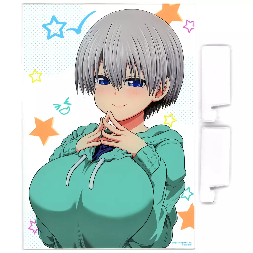宇崎花 特製B5アクリルボード 「コミックス 宇崎ちゃんは遊びたい! 第12巻」 とらのあな有償特典