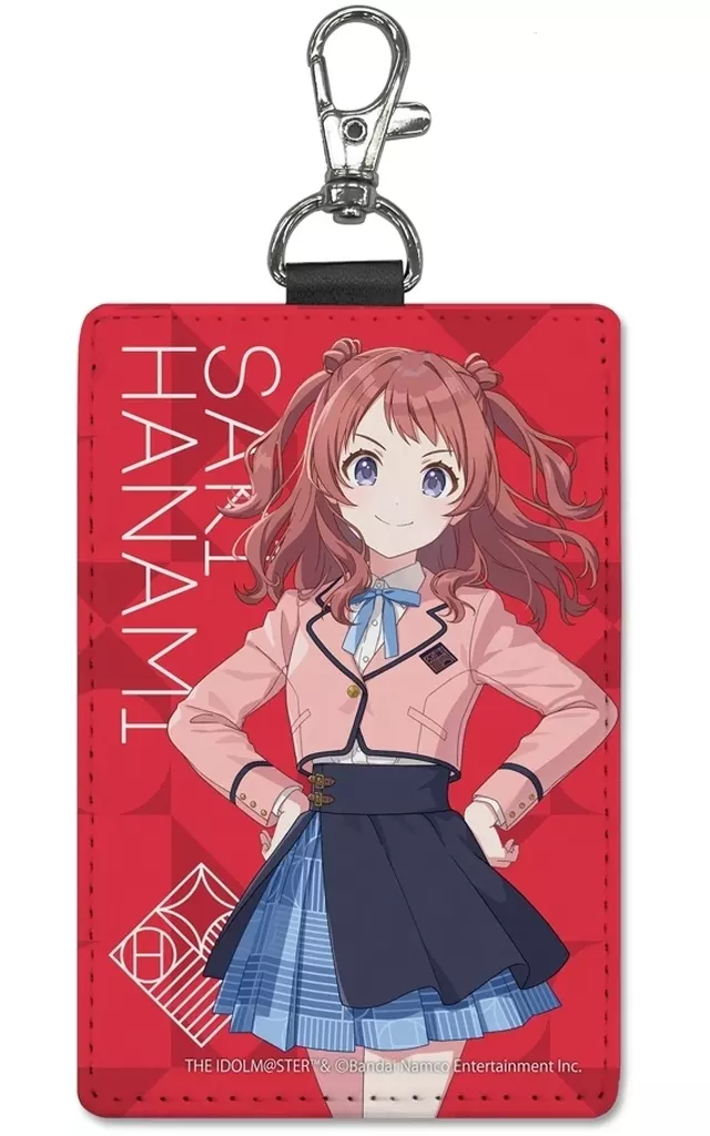 花海咲季 パスケース(ナスカン付き) 「学園アイドルマスター」
