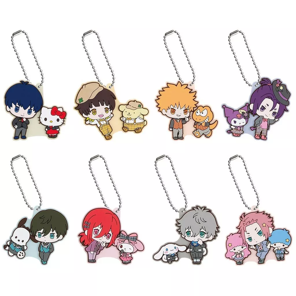 全8種セット 「ブルーロック×サンリオキャラクターズ スペシャルラバーマスコット2」