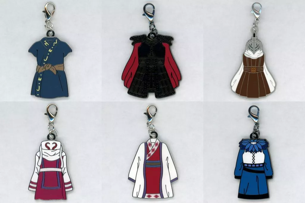 全6種セット チャームコレクションB(衣装) 「映画 キングダム 大将軍の帰還」 劇場グッズ