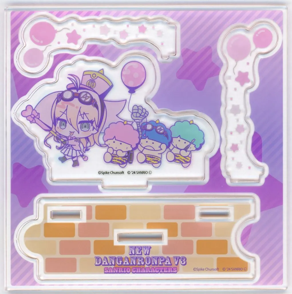 入間美兎×ゴロピカドン アクリルフィギュアプレート 「サンリオアニメストアくじ ニューダンガンロンパV3×サンリオキャラクターズ」 B-3賞_image