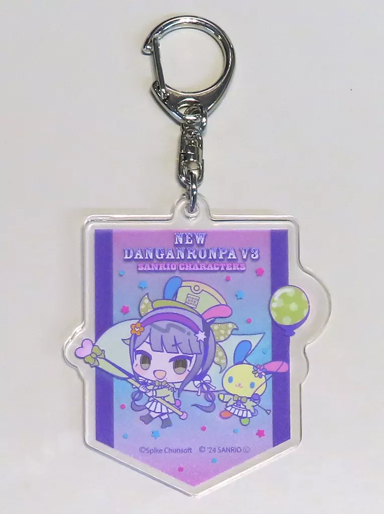 茶柱転子×ウサハナ アクリル 「サンリオアニメストアくじ ニューダンガンロンパV3×サンリオキャラクターズ」 C-12賞