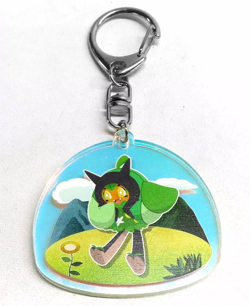オーガポン ポケモンオリジナルオーロラアクリル 「ポケットモンスター×PRONTO」 対象フード注文特典