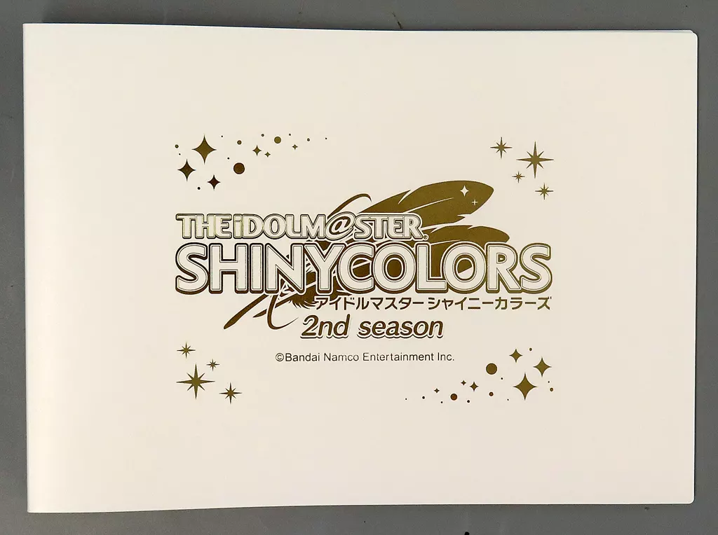 ロゴ プロフィール帳(収納バインダー) 「アイドルマスター シャイニーカラーズ 2nd season 劇場先行上映 第1章」 劇場グッズ