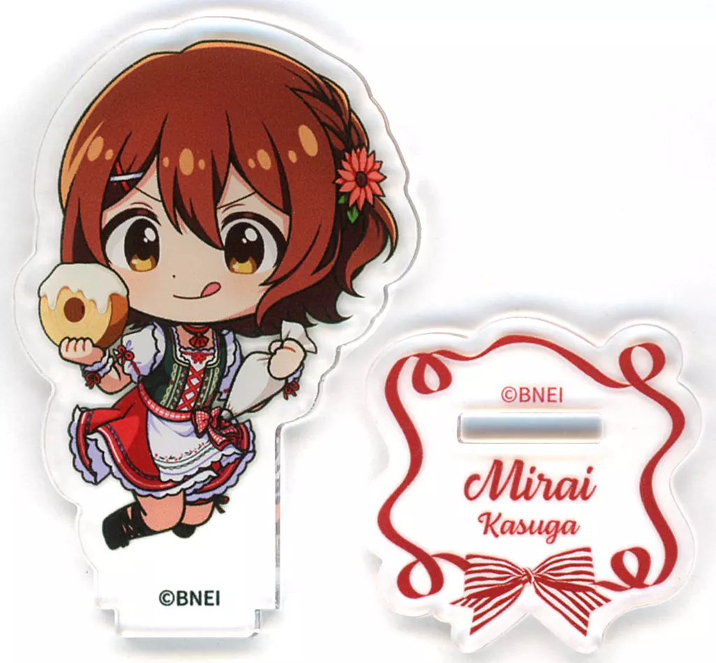 春日未来 「-World Wide Meal- アイドルマスター ミリオンライブ!×STELLAMAP CAFE トレーディングミニキャラアクリルスタンド MILLION FEST Ver.」