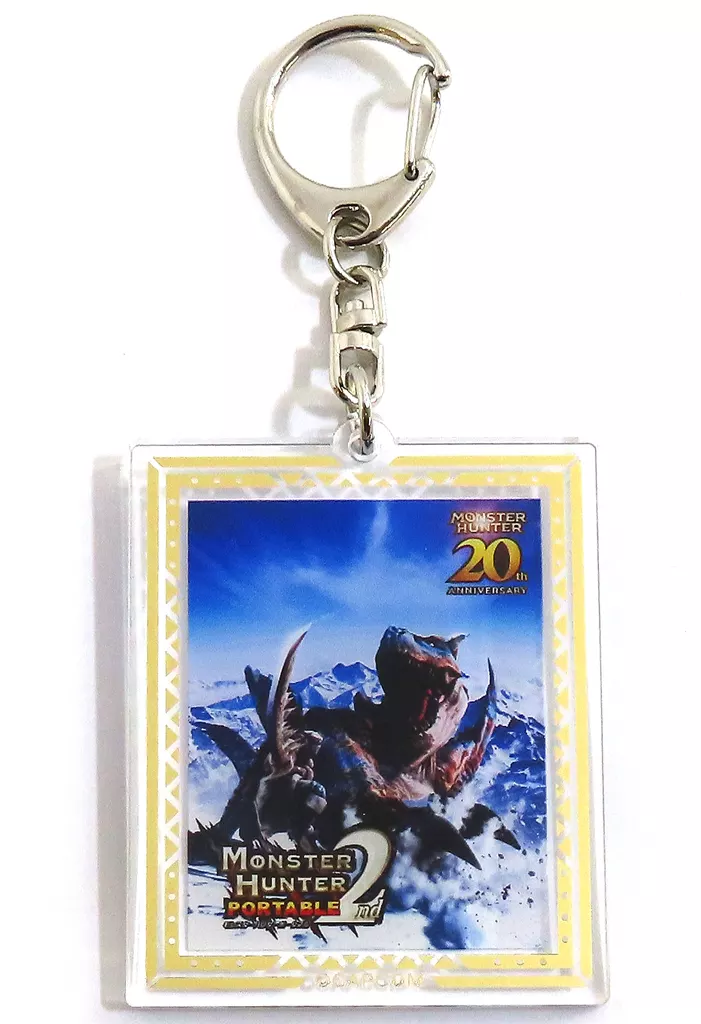 モンスターハンターポータブル 2nd 歴代パッケージアクリル 「モンスターハンター20周年 『大狩猟展』」