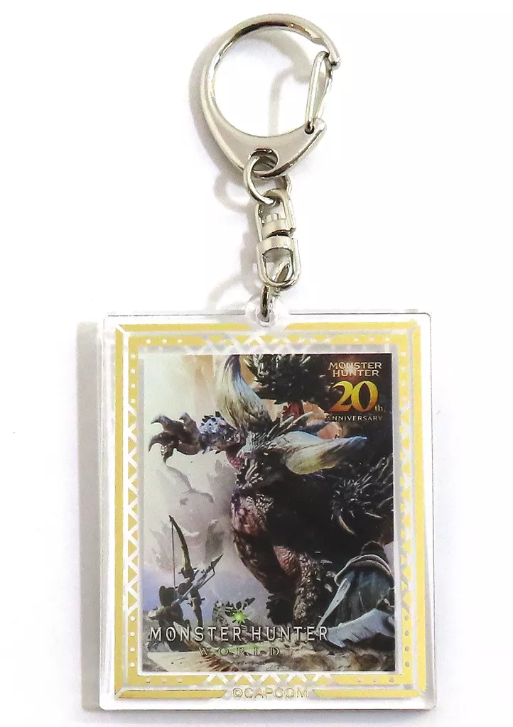 モンスターハンター：ワールド 歴代パッケージアクリル 「モンスターハンター20周年 『大狩猟展』」