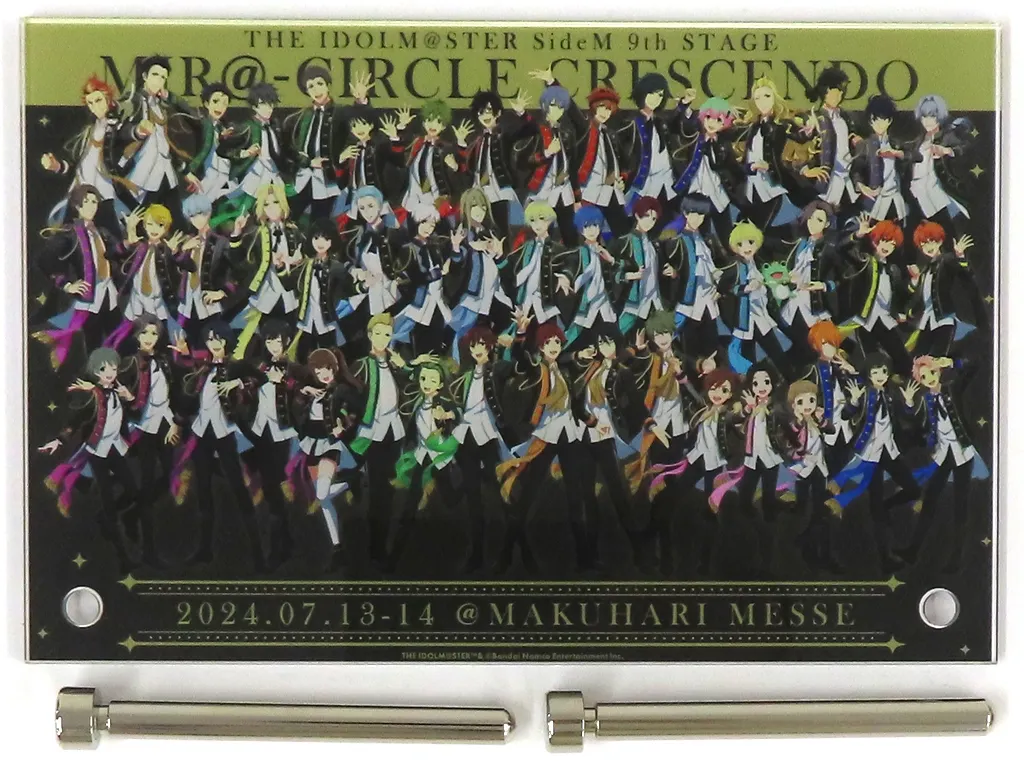 集合 開催記念 公式アクリルパネル 「THE IDOLM＠STER SideM 9th STAGE ～MIR＠-CIRCLE CRESCENDO～」