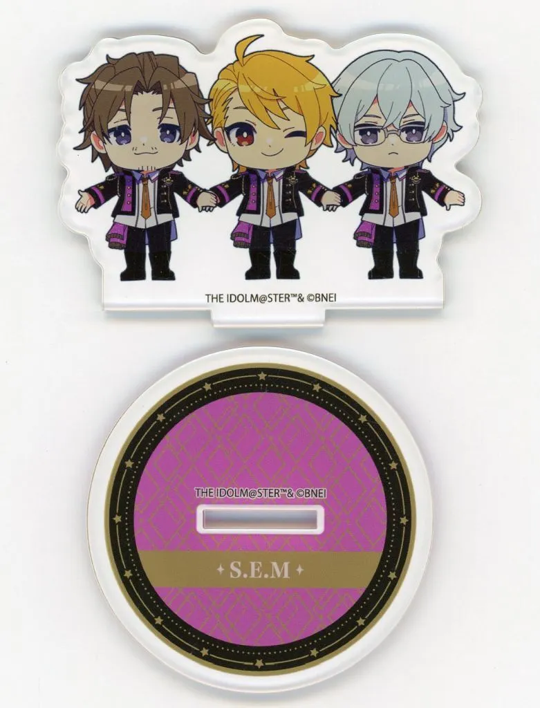 315Pro S.E.M 開催記念 みんなとつながる! 公式アクリルスタンド 「THE IDOLM＠STER SideM 9th STAGE ～MIR＠-CIRCLE CRESCENDO～」