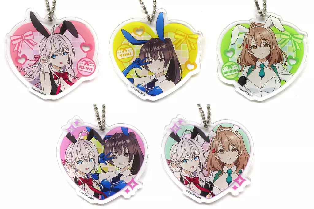 全5種セット 「時々ボソッとロシア語でデレる隣のアーリャさん POP UP SHOP アクリルコレクション」