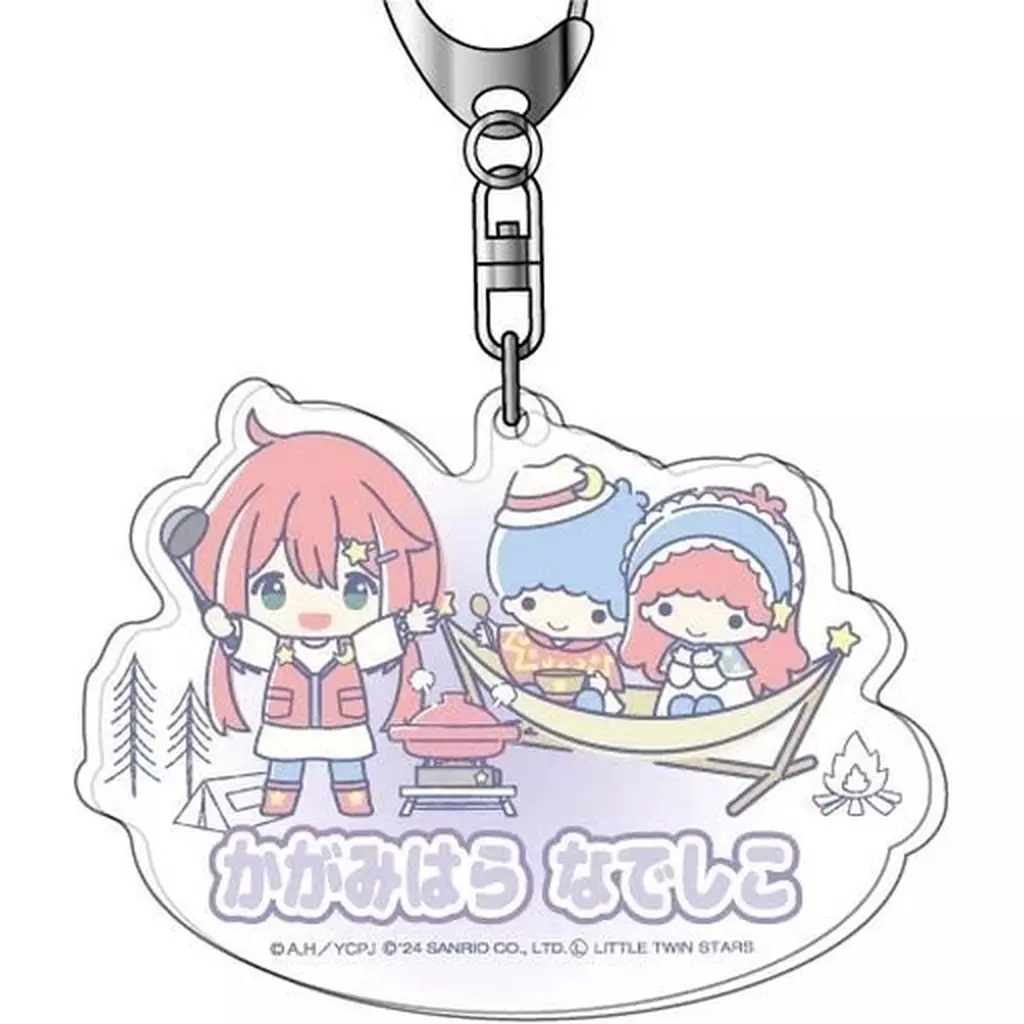 各務原なでしこ×リトルツインスターズ アクリル 「ゆるキャン△ SEASON３×サンリオキャラクターズ」