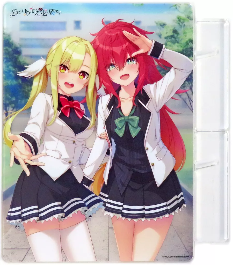 [単品] 獅子喰桜雅＆天枝千羽 描きおろしB6アクリルパネル 「Switchソフト 恋にはあまえが必要です 完全生産限定版」 同梱特典