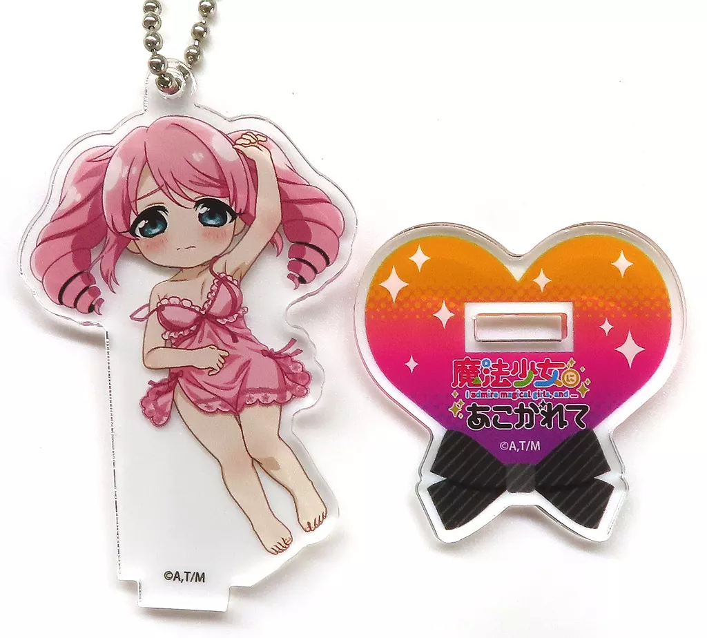 花菱はるか 「魔法少女にあこがれて POP UP SHOP トレーディングアクリル ネグリジェver.」